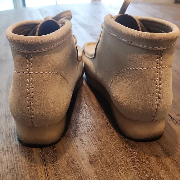 Clarks Wallabee Boot Men's Tan - Picture 6 of 12